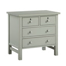 Georgina - 4 Drawer Storage Nightstand by HouseOfZazla