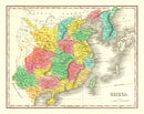 Vintage Map of China 1831
