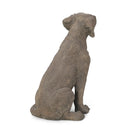 MGO Dog Decor Outdoor Dog Statue - Dark Brown by HouseOfZazla