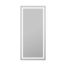 60 in. W x 28 in. H Rectangular Frameless LED Light Wall Vertical/Horizontal Bathroom Vanity Mirror in Aluminum