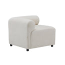 Evelyn 114 in. 6-Piece U Shaped Modular Free Combination Sectional Sofa