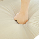 Push Back Recliner Chair Upholstered With Classic Wing Back And Solid Gourd-Shaped Legs by HouseOfZazla