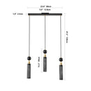 25" Modern Pendant Chandelier