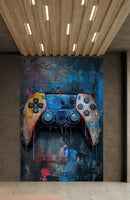 Playstation Gamer Wallpaper Mural.