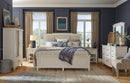 Willowbrook - Landscape Mirror - Egg Shell White With Slight Rub Through