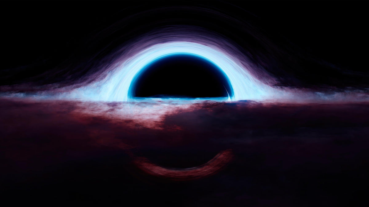 Black Hole Wall Mural – Interstellar Space Sci-Fi Wallpaper. #6919, photo 8 of 18