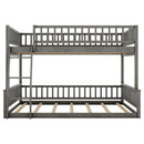 Bunk Bed With Ladder And Guardrails by HouseOfZazla