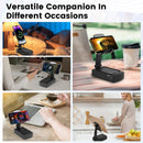Portable Foldable Phone Stand with HD Wireless Speaker & Power Bank