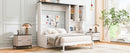 Multi-Functional Murphy Bed with Sofa, Desk, and Storage Cabinet