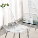 Modern Minimalist Transparent Dining Chair - 6-Piece Set