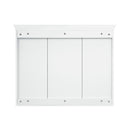 Wall Mount Mirror Cabinet With Adjustable Shelves, Soft Closing Hinges by HouseOfZazla