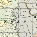 Geological Map of the United States 1882