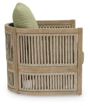 Serena Shores - Lounge Chair With Cushion (Set of 2) - Beige / Green by Unique Piece Furniture
