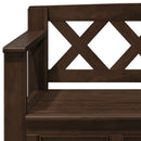 Amherst - Compact Entryway Storage Bench by Unique Piece Furniture