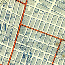 Vintage Map of New York City, New York 1846