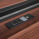 Platform Bed Frame With Trundle, USB Ports And Slat Support, No Box Spring Needed by HouseOfZazla