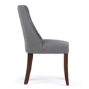 Walden - Deluxe Dining Chair (Set of 2) - Slate Gray by HouseOfZazla