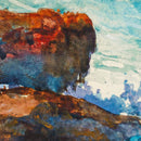 Incoming Tide by Winslow Homer Wall Mural.