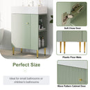 Bathroom Vanity, Combo Cabinet, Bathroom Storage Cabinet, Single Ceramic Sink by Unique Piece Furniture