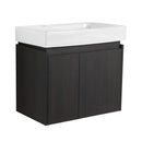 Modern Bathroom Vanity With Ceramic Basin, Wall Mounted Floating Sink Combo, Storage Cabinet by Unique Piece Furniture