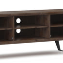Lowry - TV Media Stand - Rustic Natural Aged Brown by HouseOfZazla