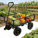 Solid Wheels Garden Cart Wagon by HouseOfZazla