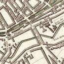 Vintage Map of Berlin, Germany 1833