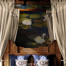 Albert Edelfelt Water Lilies Painting Wallpaper Mural.