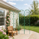 Metal Garden Trellis Rustproof Trellis For Climbing Plant Outdoor Flower Support by HouseOfZazla