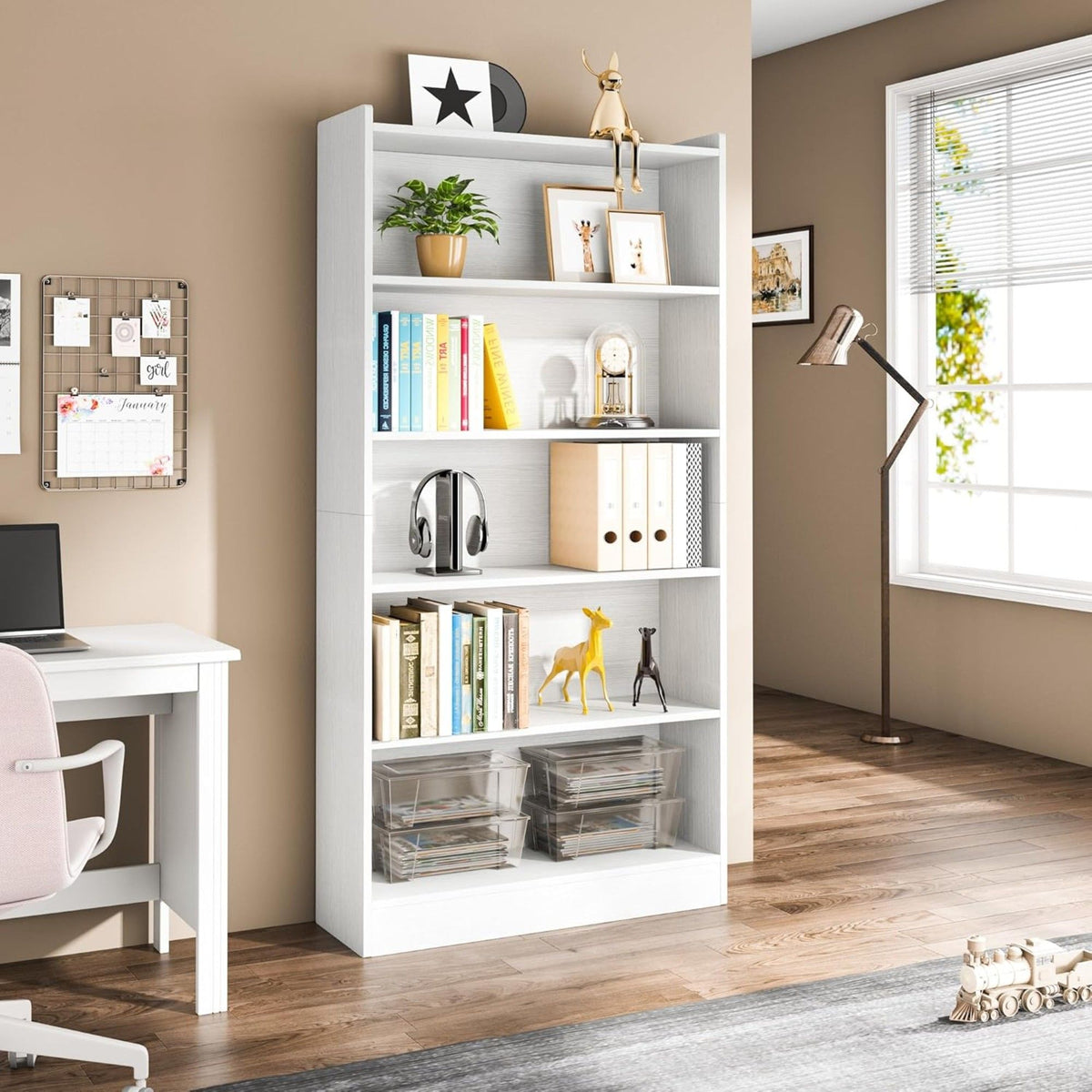 Library Bookshelf With Storage For Living Room, photo 18 of 33