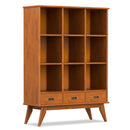 Draper - 9 Cube Storage With Drawers - Brown