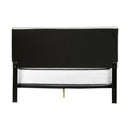 Bed, Upholstered, Frame Only, Transitional