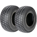 Set of 2 15x6.00-6 Lawn Mower Tires