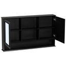 Double Sink Bathroom Vanity Set with Wall Mount Mirror Cabinet by HouseOfZazla