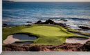 Pebble Beach Golf Course Wallpaper Mural.