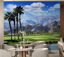Palm Springs Golf Course Wallpaper Mural.