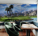 Palm Springs Golf Course Wallpaper Mural.