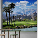 Palm Springs Golf Course Wallpaper Mural.