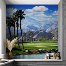Palm Springs Golf Course Wallpaper Mural.
