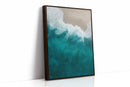 Aerial Drift Over Turquoise Tide