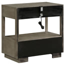 Durango 4-piece California King Bedroom Set Taupe Oak