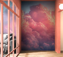 Pink Clouds Wallpaper Mural.