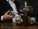 Whiskey & Wine Decanter Gifts, 1000ml by The Wine Savant