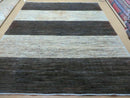 6' 6" X 8' Modern Tibetan Nepal Art Deco Chinese Hand Knotted Wool Rug Nice