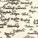 Vintage Map of Transylvania 1665