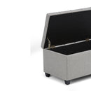 Sienna - Upholstered Storage Ottoman Bench by Unique Piece Furniture