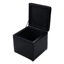 Foldable Cube Ottoman Pouffe Storage Seat by LJGDeals