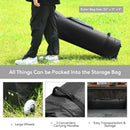 17 Feet x 10 Feet Foldable Pop Up Canopy with Adjustable Instant Sun Shelter by LJGDeals