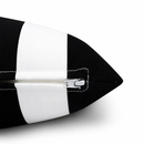 2 Pack Outdoor Lumbar Pillow with Inserts 12x20 Inch