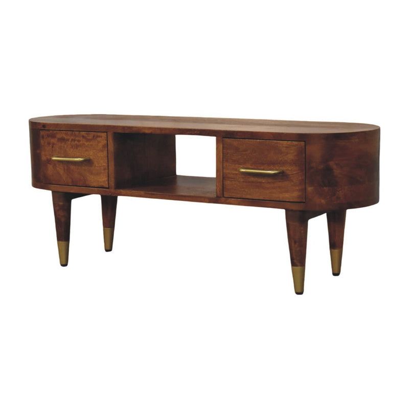 Solid Wood Valenza Media Unit, photo 4 of 10